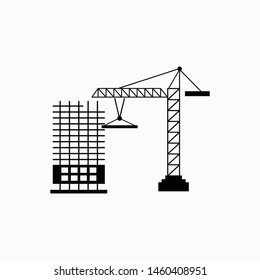 construction icon vector sign symbol isolated