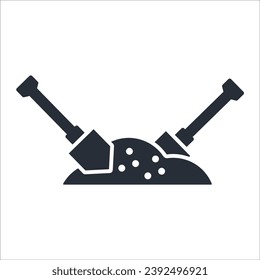 construction icon. vector.Editable stroke.linear style sign for use web design,logo.Symbol illustration.