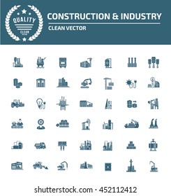 Construction icon,Industry icon set,vector