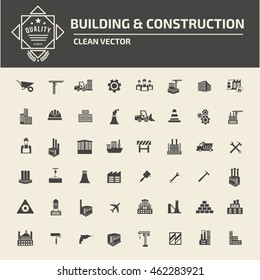 
Construction icon,industry icon set,vector