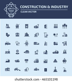 Construction icon,Industry icon set,vector