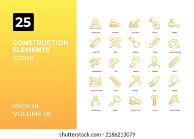 Construction Icons Collection. Set contains such Icons as labor, construction, 8 may, tools, and more.