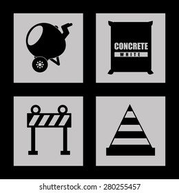 construction icons design, vector illustration eps10 graphic 