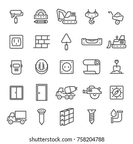 Construction Icons - Illustration
