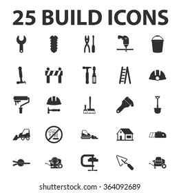 Construction Icons Set. 