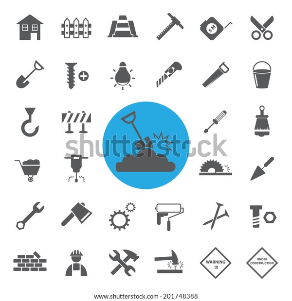 Construction Icons\
set
