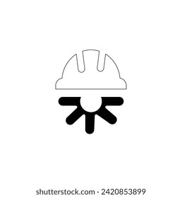 Iconos de construcción sobre fondo blanco. Elemento de diseño del logotipo de español. Elemento de icono de construcción y construcción. Ilustración vectorial. vector de icono de compilación. Icono de herramientas para llave vectorial. 