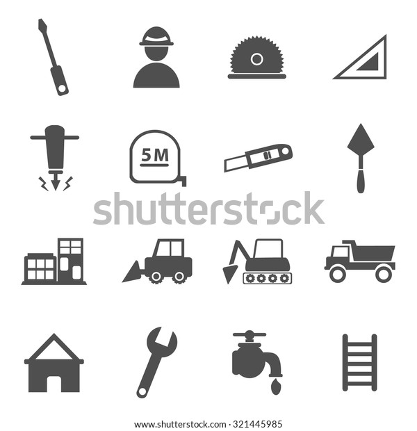 construction icons
set2. Vector Illustration eps10
