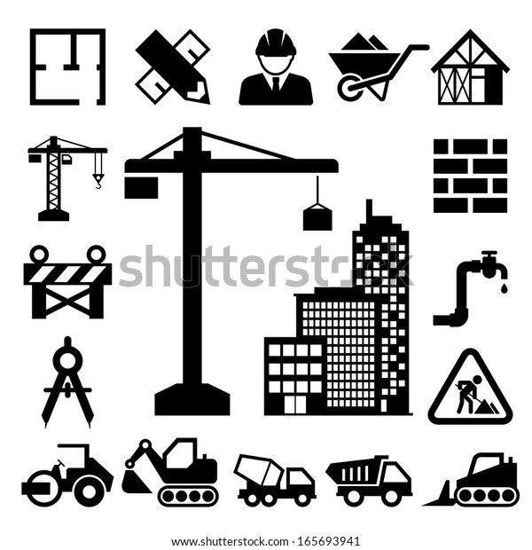 Construction Icons\
set.Illustration\
EPS10