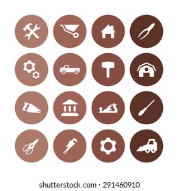 construction icons universal set for web and mobile