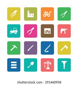 construction icons universal set for web and mobile