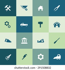 construction icons universal set for web and mobile