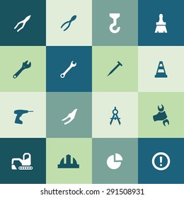 construction icons universal set for web and mobile