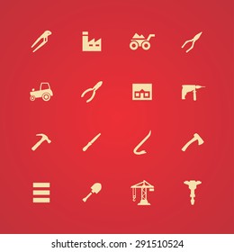 construction icons universal set for web and mobile