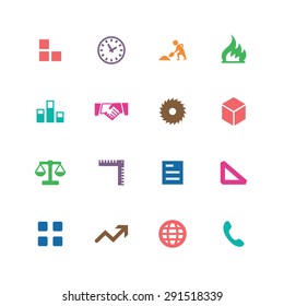 construction icons universal set for web and mobile