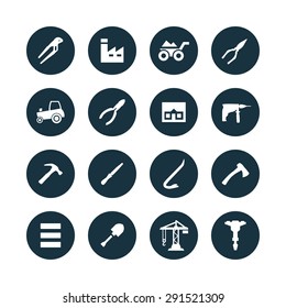 construction icons universal set for web and mobile