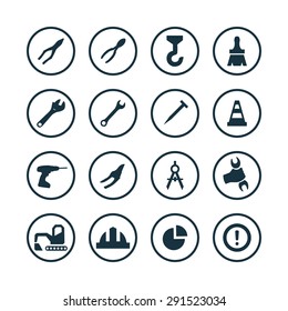 construction icons universal set for web and mobile