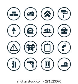 construction icons universal set for web and mobile