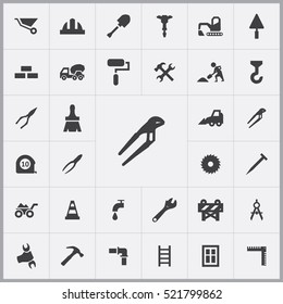 construction icons universal set for web and mobile