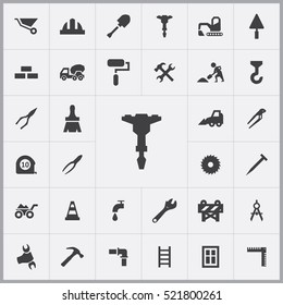 construction icons universal set for web and mobile