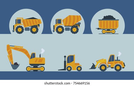 construction icons vector