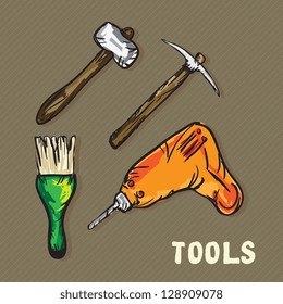 Construction Icons  Vector Illustration