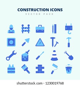  Construction icons vector pack