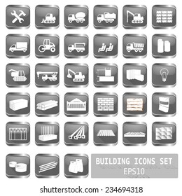 construction icons for websites vector
