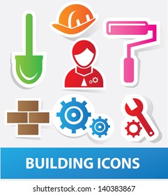 Construction icons,vector