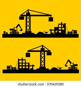 Construction Industrial Manager Vector Icons