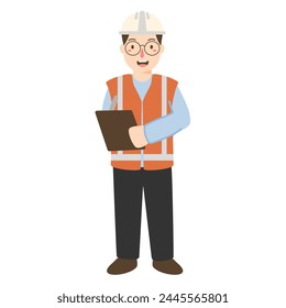 Bauindustrie und Bauingenieure Design
