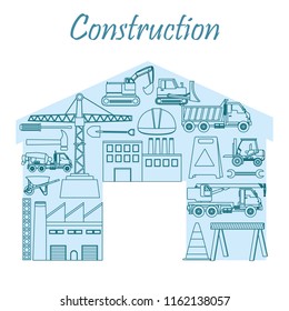 Construction industry concept