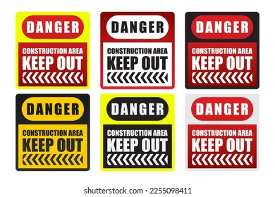 Construction Industry Sign, Vector Illustration in eps format