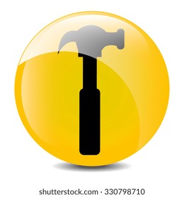 Construction industry and tools graphic design, vector illustration