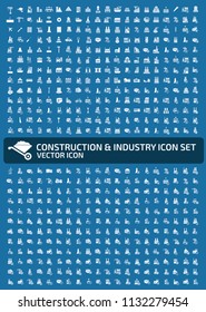 Construction and industry vector icon