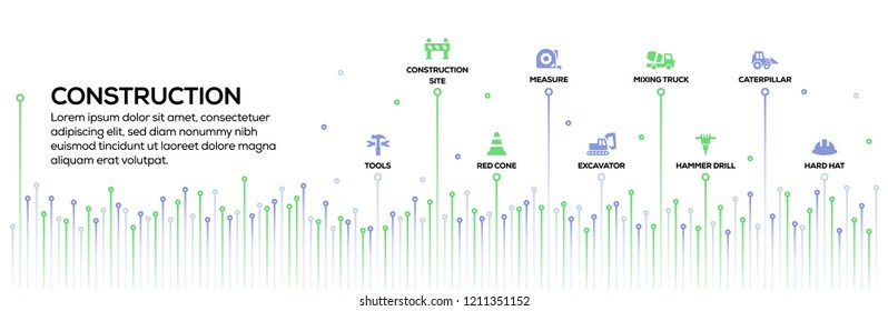 CONSTRUCTION INFOGRAPHIC CONCEPT