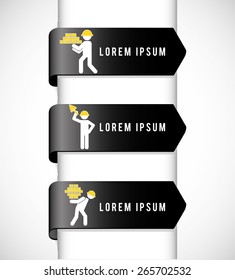 construction infographic design, vector illustration eps10 graphic 