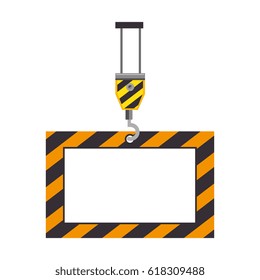 construction information label icon