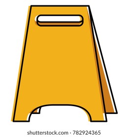 construction label isolated icon