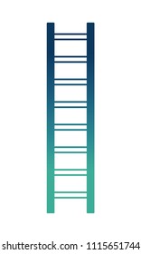 construction ladder isolated icon