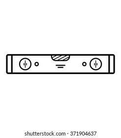 Construction level, icon in vector (EPS 8)