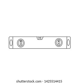 construction level sketch on a white background