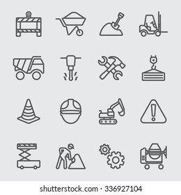 Construction Line Icon