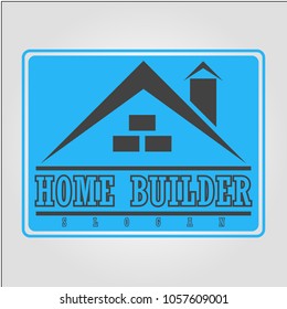 construction logo design for building