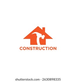 Diseño de Logo de Construcción Home Simple