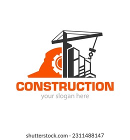 Construction Logo Design Illustration Vector