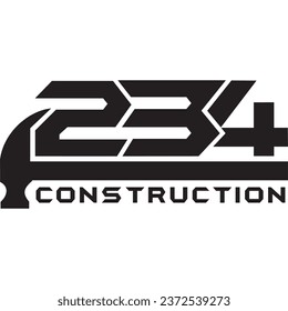 construction logo design, roofing construction logo, 