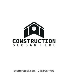 Construction Logo design Vector Art Icons unique new free vector eps Graphics for Free and construction Logo royalty free images for your company or home or business