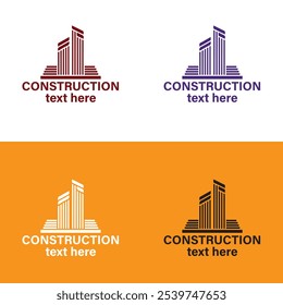 Construction Logo design Vector Art Icons unique new free vector eps Graphics for Free and construction Logo royalty-free images vector eps for your company.