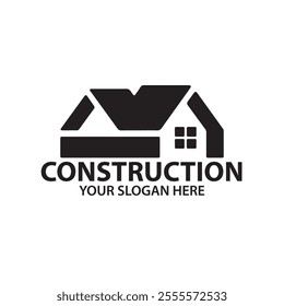 Construction Logo design Vector Art Icons unique new free vector eps Graphics for Free and construction Logo royalty free images for your company or home or business Property home investment logo